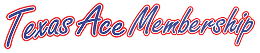 A logo that states Texas Ace Membership